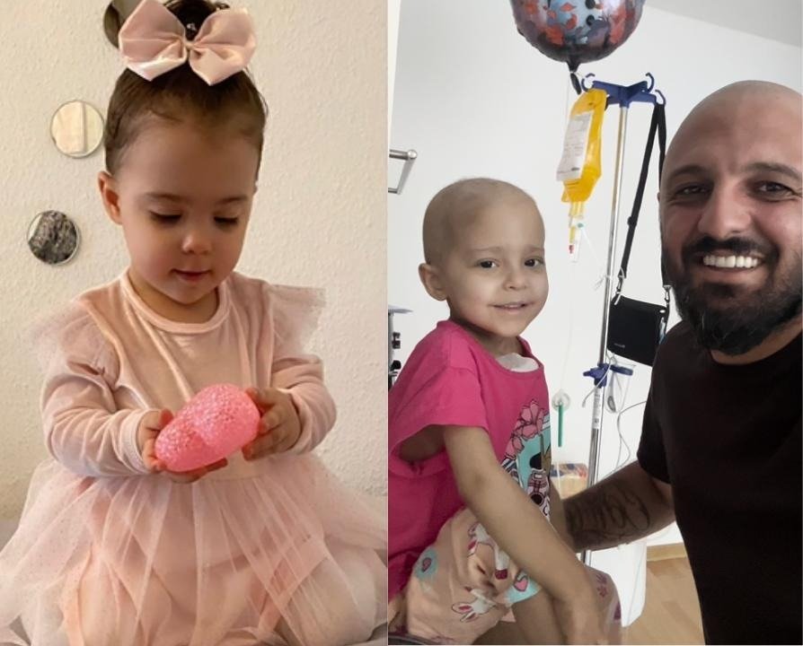 Sophia — a little girl fighting cancer